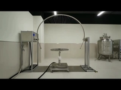 অসিলেটিং টিউব ডাস্টপ্রুফ আইপি টেস্টিং ইকুইপমেন্ট 0-50 ডিগ্রি সেলসিয়াস Ipx3 Ipx4